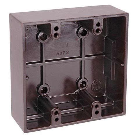 deep surface mount electrical box home depot|electrical boxes home depot.